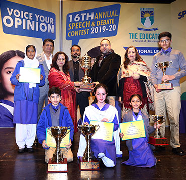 'The Educators' 16th Annual Speech And Debate Contest 'The Educators' 16th Annual Speech And Debate Contest